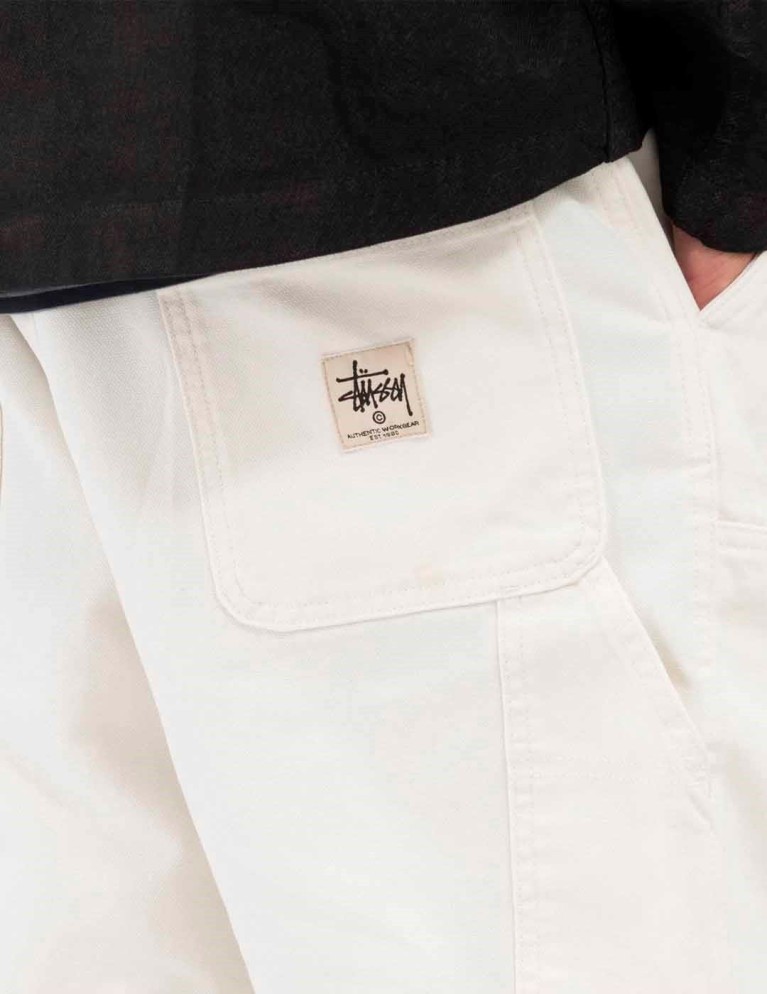 Pantalon STUSSY canvas work pant bone